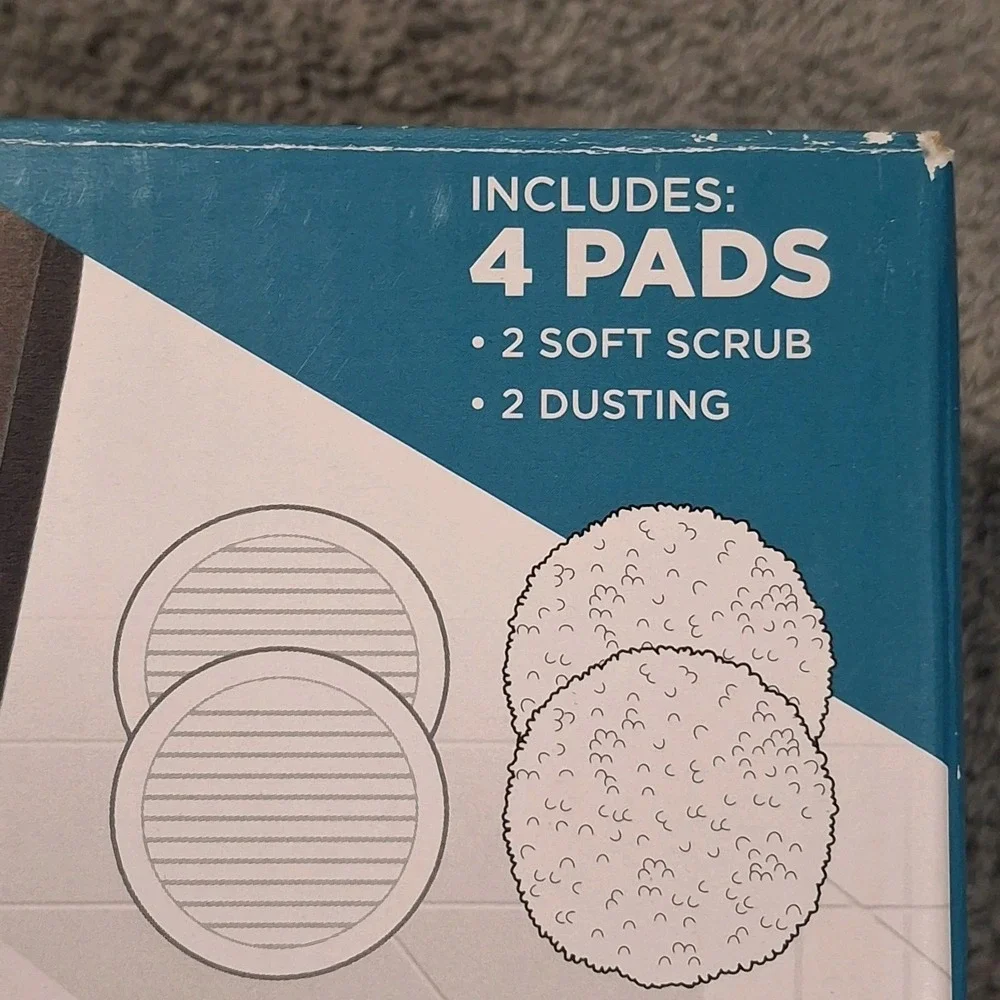 Shark Steam and Scrub Pads Dirt Washable Pads -4 Count